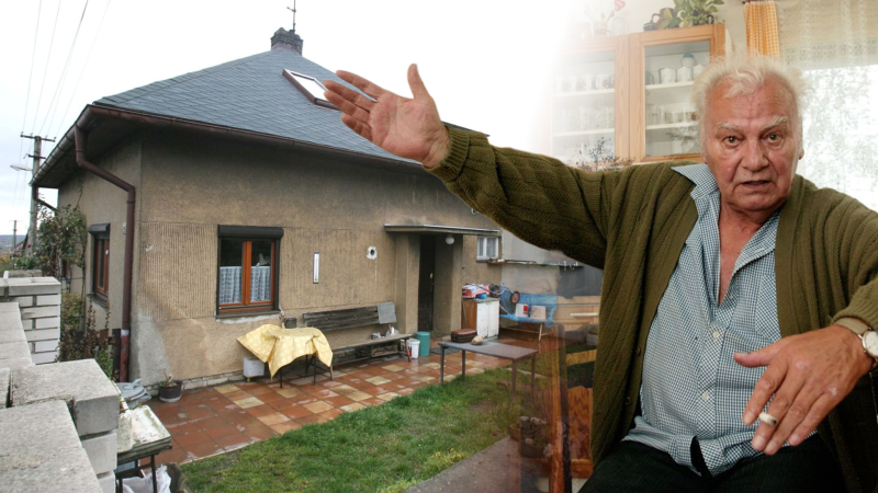 Herec Haničinec byl zasloužilým umělcem, komunisty ale nesnášel. Dožíval v chátrajícím domku