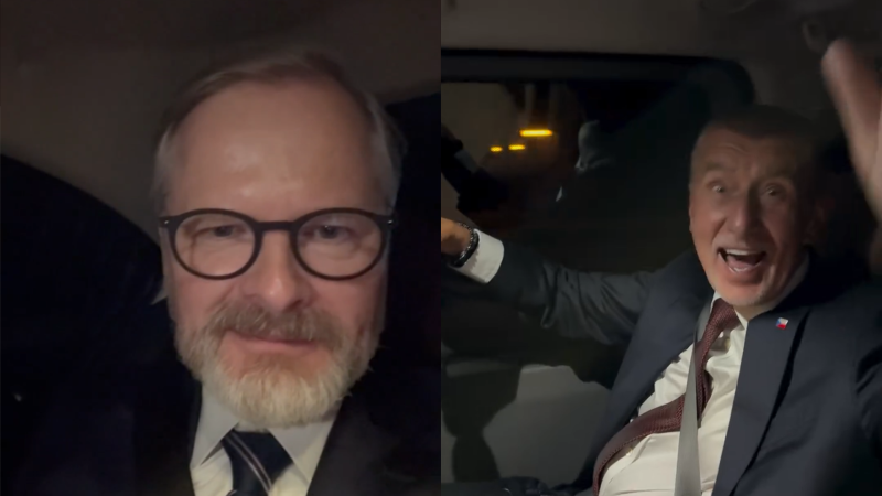 Babiš se pořádně rozparádil v autě po debatě. Fiala se ho ptal na duševní zdraví