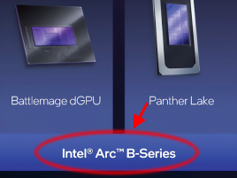 Intel nepotvrdil Celestial v Panther Lake, GPU označuje jako „B-series“