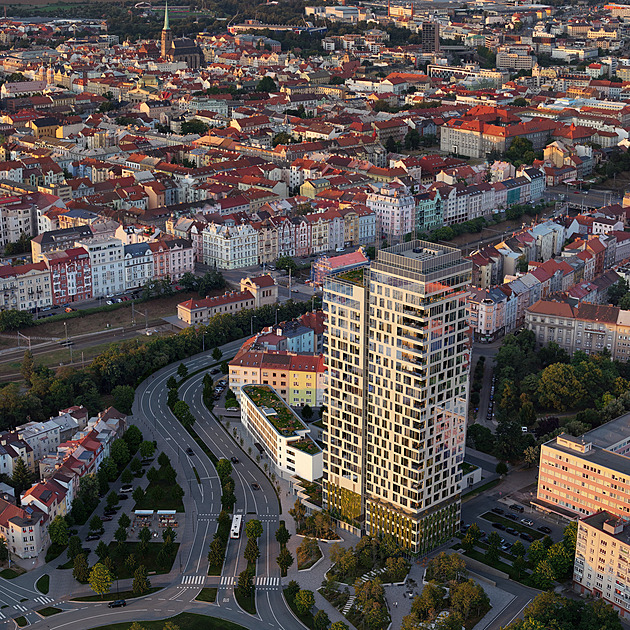 Čeká Plzeň boom mrakodrapů? Po Sisters se plánují další podobné projekty