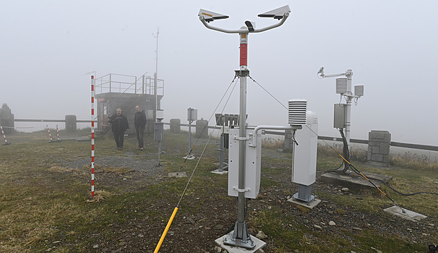 Na Praděd se vrátila klíčová meteostanice. Přesun ze Šeráku měl své důvody