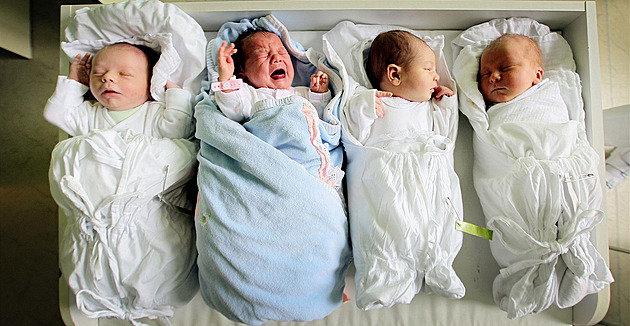 Růst počtu obyvatel Česka loni zpomalil. Narodilo se historicky nejméně dětí