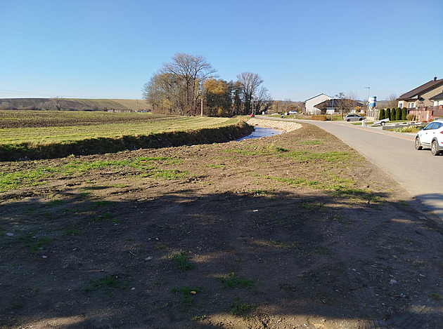 Po stoleté povodni má obec opravené říční břehy. Náklady přesáhly 2,5 milionu