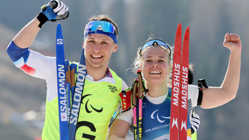 Česko má po 24 letech zlato ze zimní paralympiády. Edlingerová vyhrála stíhací sprint