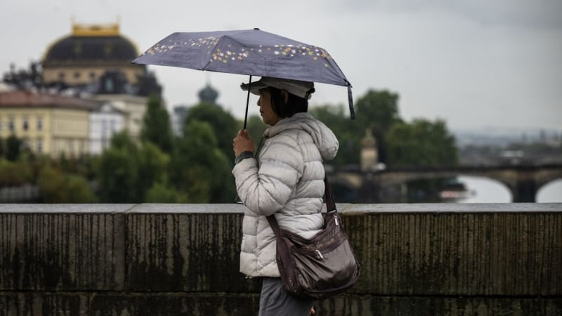 MAPA: Do Česka dorazí déšť, podívejte se, kde naprší nejvíce. Čeká nás i výrazné oteplení