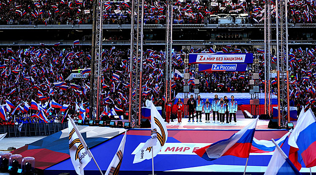 Sever Evropy ostře odmítá návrat Rusů s hymnou. Zacharovová: Jste nacističtí hadi